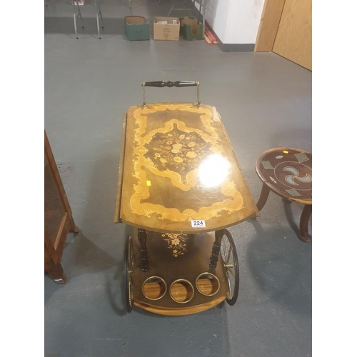 224 - A Sorentoware drinks trolley