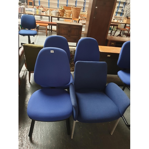 325 - Four office chairs