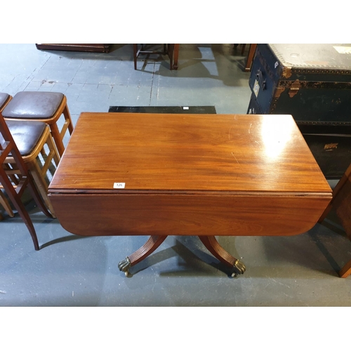 126 - A mahogany Pembroke table