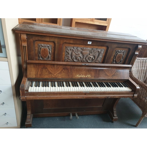 540 - A Foulston and Co upright piano