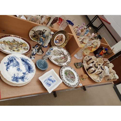 25 - Mixed glass and china including Wedgwood, Murano, etc