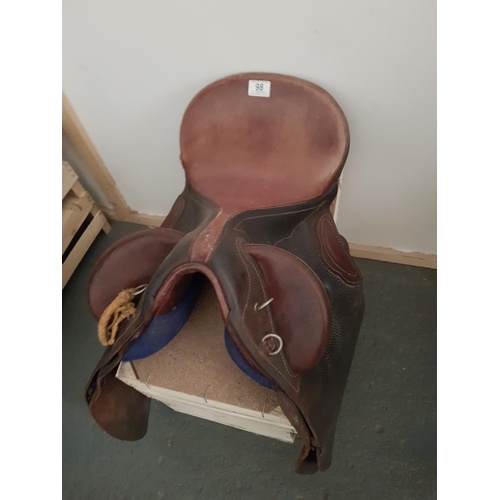 98 - A Wintec '18 inch' brown saddle