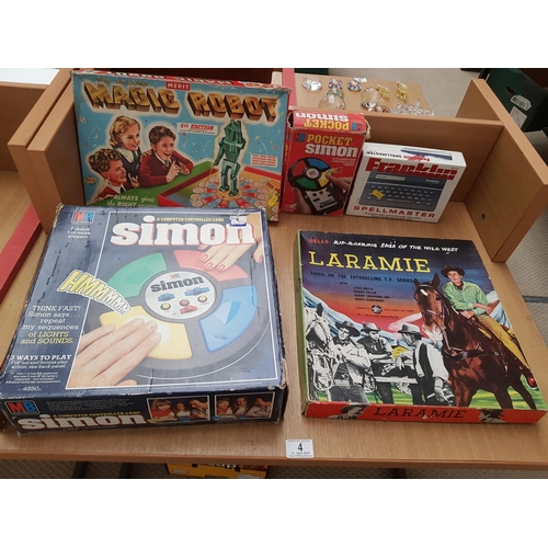 4 - Vintage games and board games