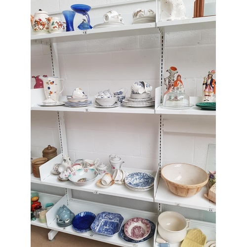 63 - Mixed glass and china including Spode, Royal Wessex etc