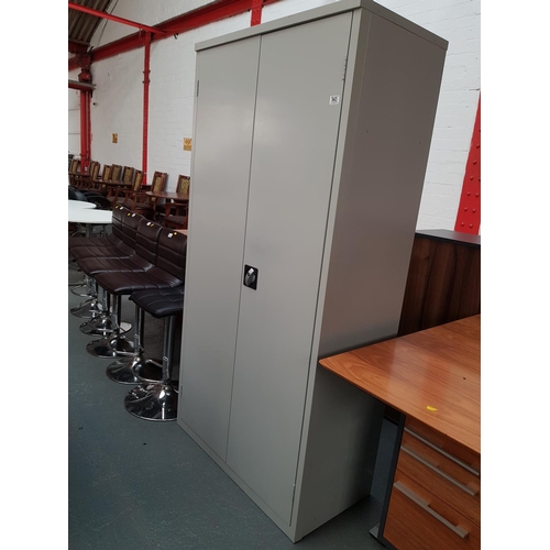 543 - A metal office cabinet