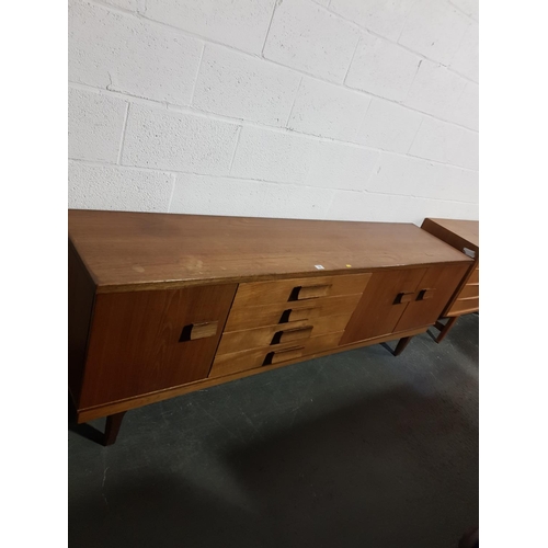 74 - A mid century teak sideboard