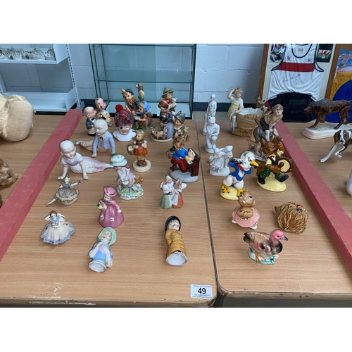 49 - A selection of figures including Goebel etc.