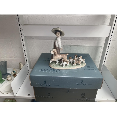 61 - A boxed Lladro Privilege figurine 