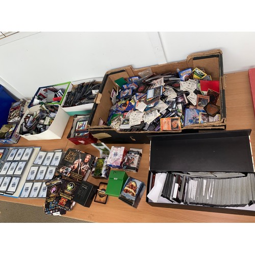 76 - A large quantity of mixed gaming cards including 