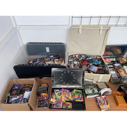 76 - A large quantity of mixed gaming cards including 