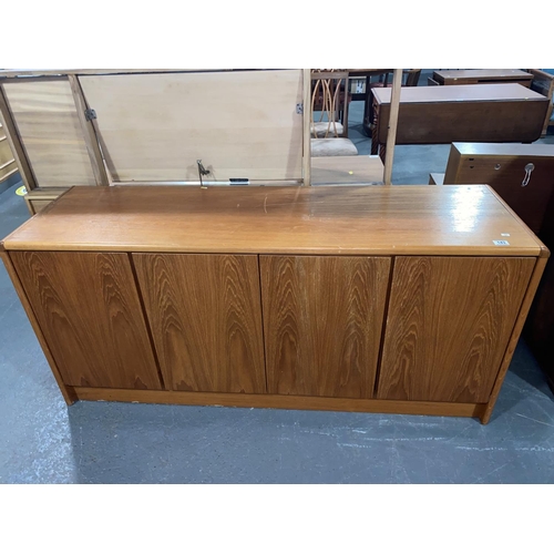 143 - A teak sideboard