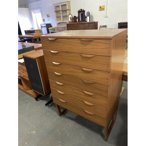 153 - An Europa seven drawer chest of drawers