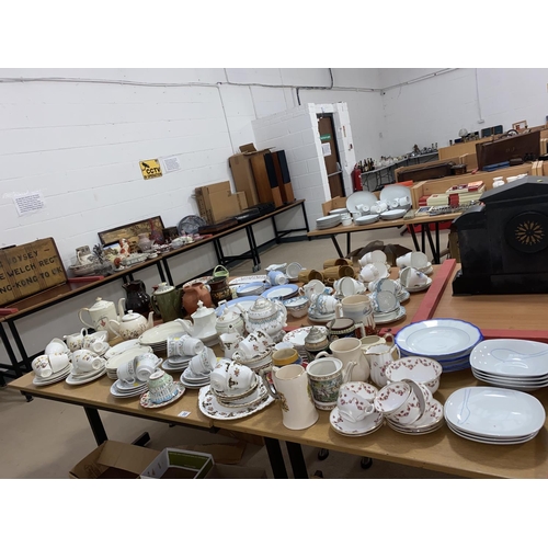 55 - A collection of mixed china including Wedgwood, Teinshan etc.