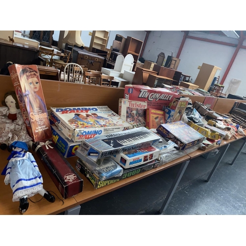 505 - Vintage dolls, games, Lego, Sega saturn etc.