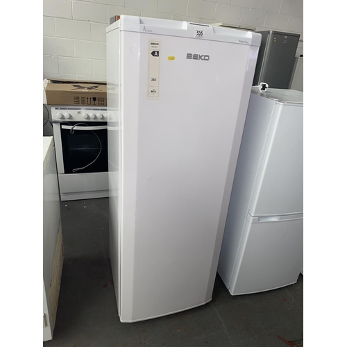 535 - A Beko A Class freezer with 5 shelves