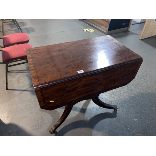 104 - A Victorian mahogany Pembroke table