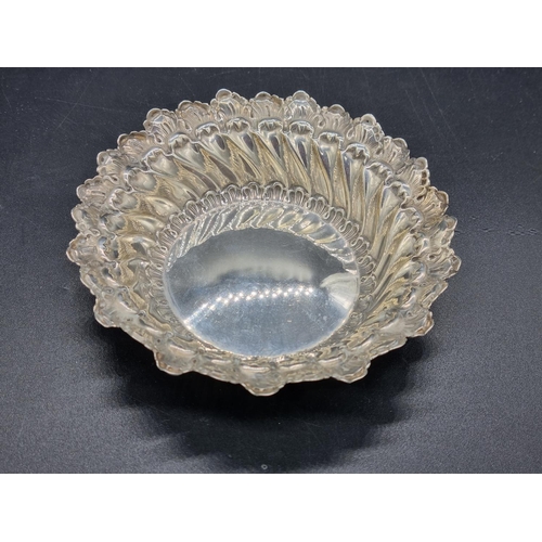 324 - A hallmarked silver bonbon dish - Chester hallmarks - 1911. Weight is 84 grams