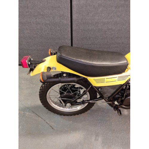 A 1978 Yamaha DT 400 MX - engine number IM2107513, chassis