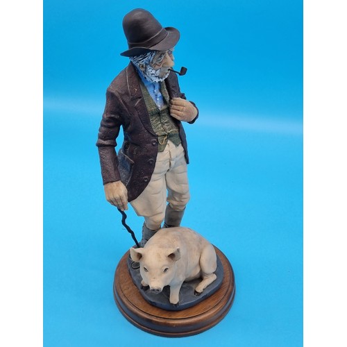 266 - A Fairweather figurine - Farmer and Pig