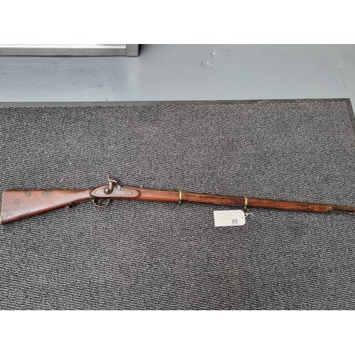 275 - An early two band musket, believed to be an Enfield