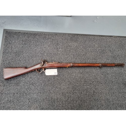 278 - An A. Francotte two band musket circa 1850