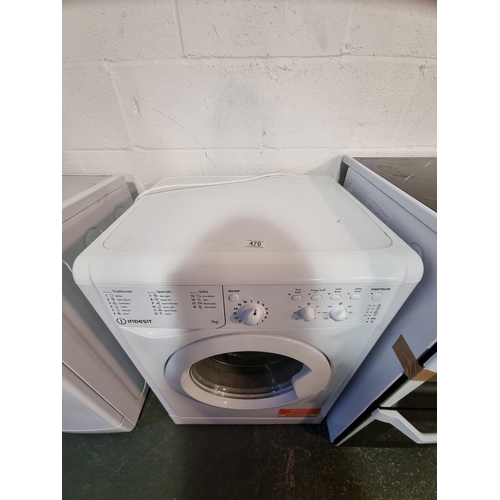 470 - An Indesit washing machine