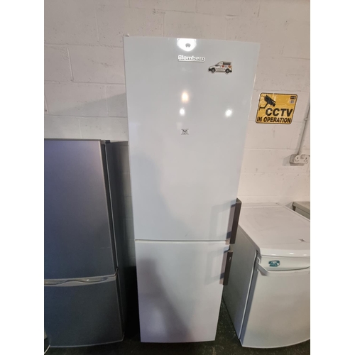 741 - A Blomberg fridge freezer