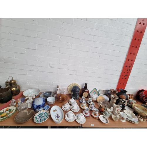 4 - Decorative household china and pottery - Wade, Nao, Royal Worcester, etc