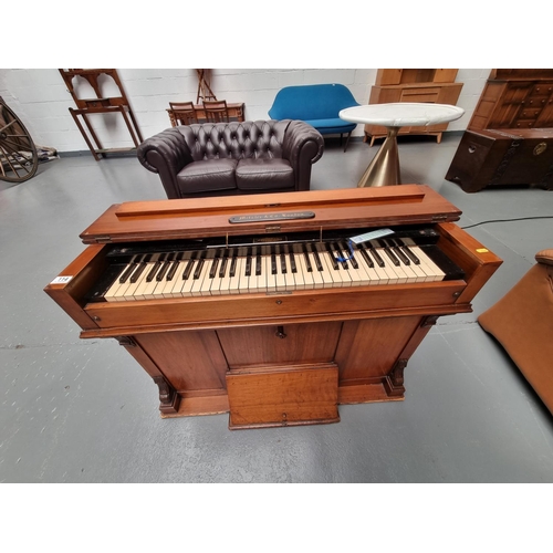 114 - A Metzier & Co London pump organ