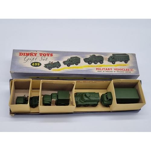 263 - A boxed Dinky gift set 699 