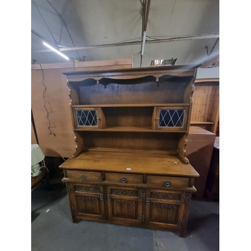 578 - An oak dresser