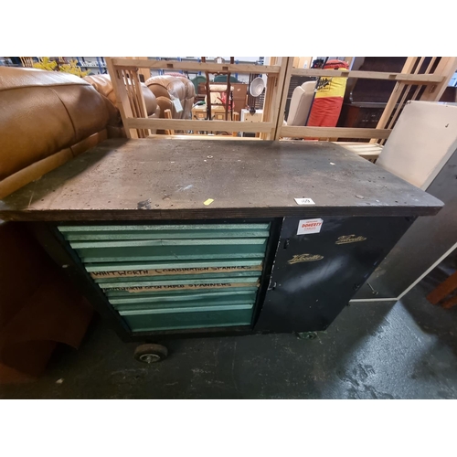 369 - Metal tool trolley