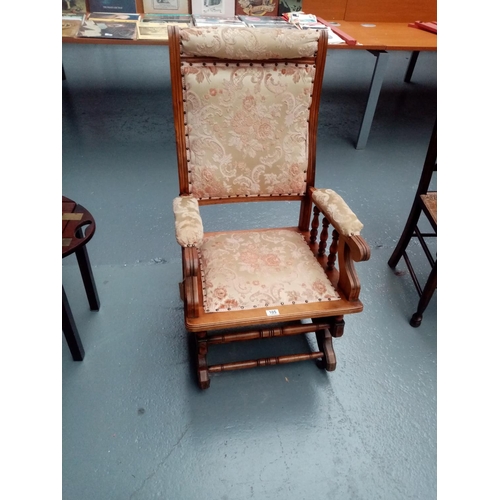 105 - An american rocking chair