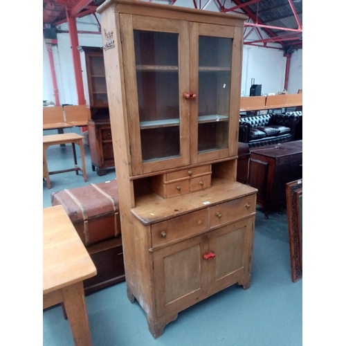 131 - A small pine dresser