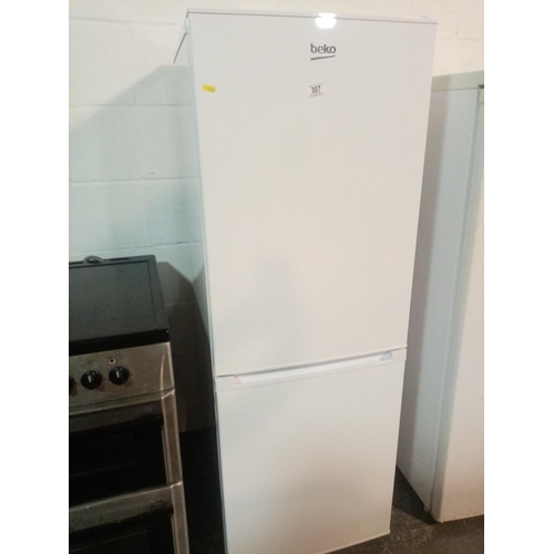 307 - A Beko fridge freezer