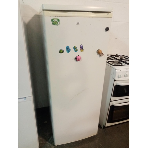 308 - A Currys tall fridge