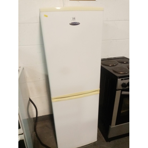 310 - An Ice King fridge freezer
