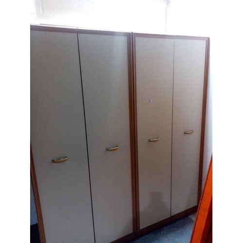 381 - 2 double wardroes