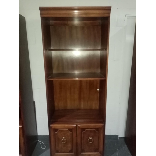 383 - A mahogany bookcase