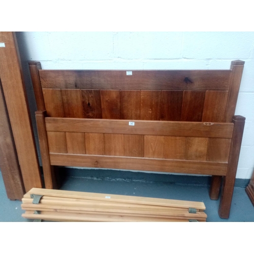 147 - A Beaverman oak double bed
By Colin 