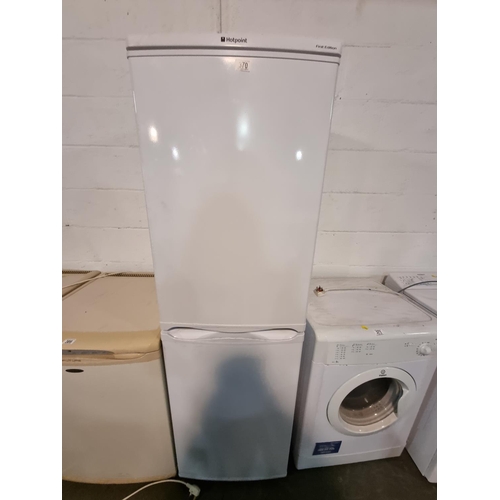 370 - A Hotpoint fridge freezer