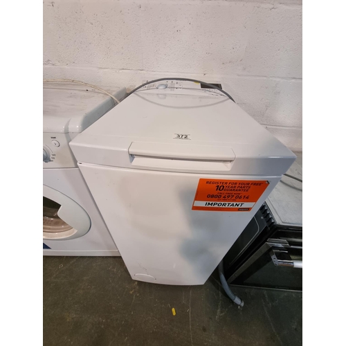 372 - A Hotpoint top loader washing machine