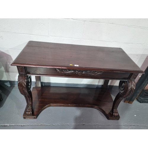 147 - A Victorian mahogany buffet/server