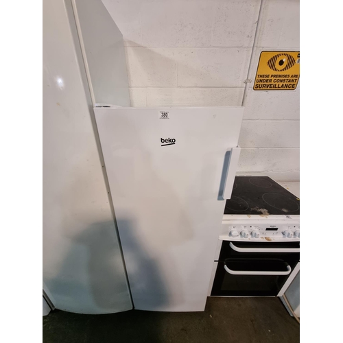 380 - A Beko freezer