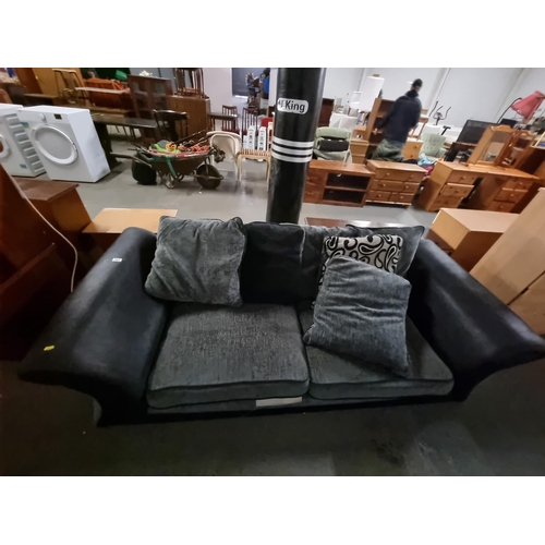 421 - 2 seater fabric sofa