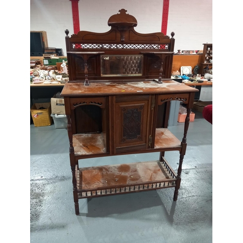 102 - A mahogany chiffonier