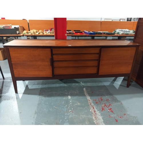 107 - A teak mid century sideboard