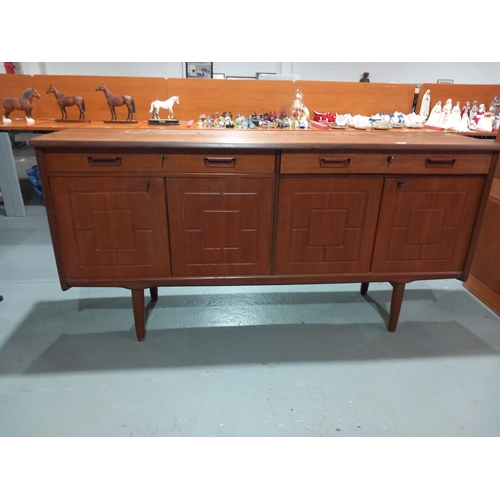 109 - A mid century teak sideboard