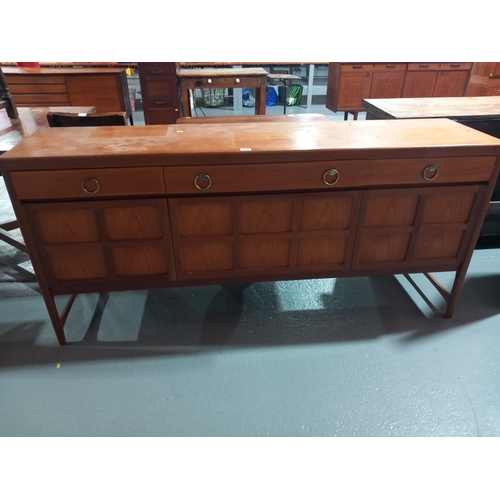 138 - A teak Nathan sideboard