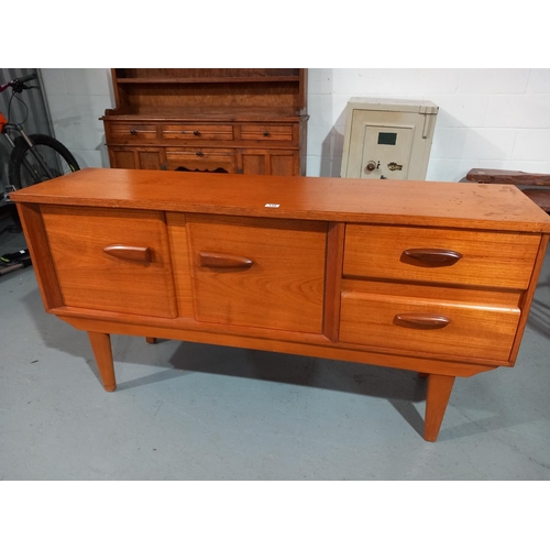 156 - A mid century teak sideboard